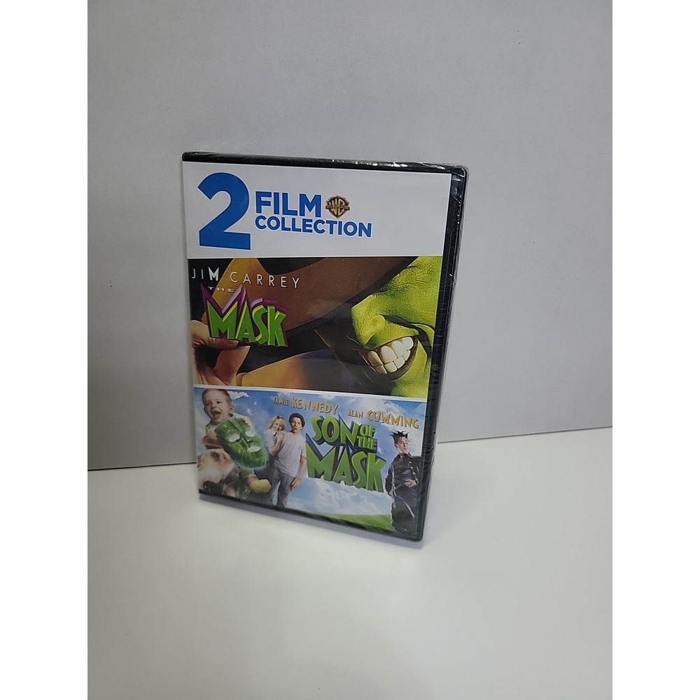 THE MASK + SON OF THE‎ MASK (DVD DBL FEATURE (DVD 2020) BRAND NEW FREE SHIPPING